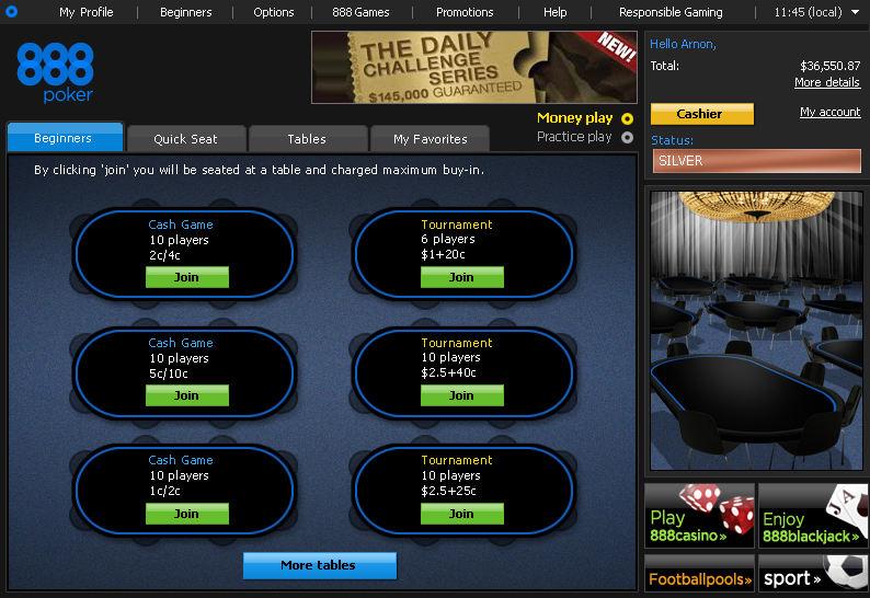 888 poker live events